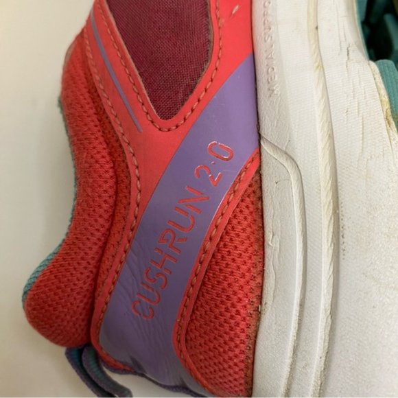 Reebok Zone Cushrun 2.0 Pink Running Shoe Sneaker Kids Youth Girl's Size 4 - Picture 5 of 11